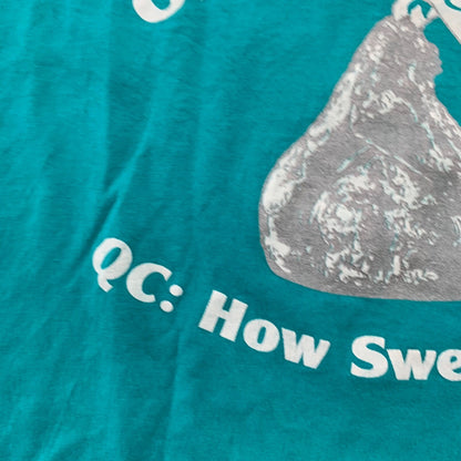 Hersey Kiss Vintage T Shirt Candy Snack 1992 How Sweet Chocolate Rap Music 90s