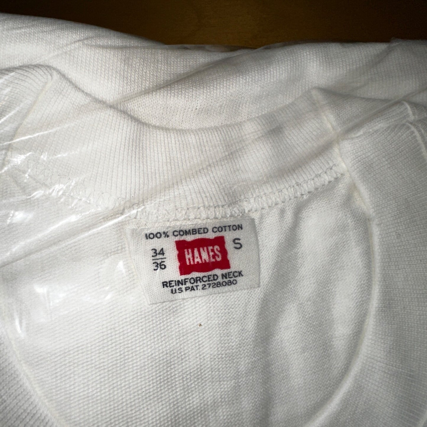 1960s Hanes Vintage White Blank T Shirt Mens Rockabilly Lot Of 6 Pack 60s 50s