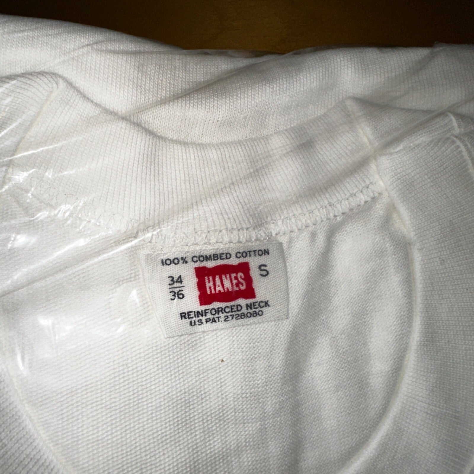 1960s Hanes Vintage White Blank T Shirt Mens Rockabilly Lot Of 6 Pack 60s 50s