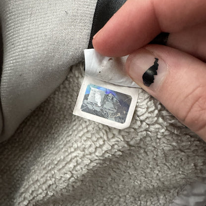 The North Face Fleece Jacket Womens Med Full Zip Sweatshirt Soft Oatmeal Sherpa