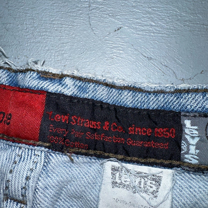 Levis Jeans VTG Mens 32x30 Silver Tab Loose Y2K Light Wash 90s Grunge Act 30x29