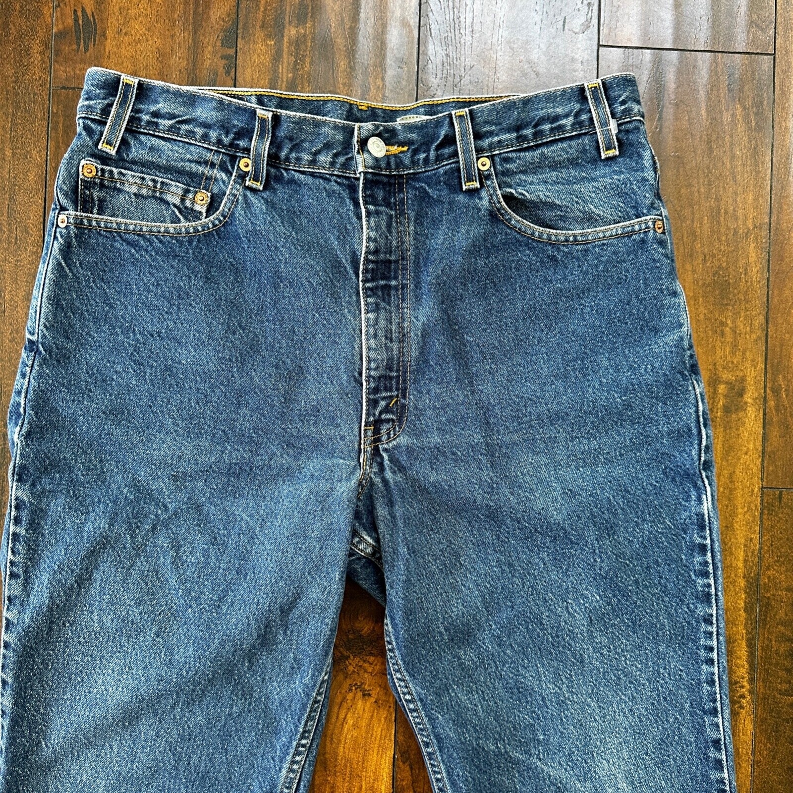 Levis 517 Vintage 90s Med Wash Jeans Boot Cut Mexico Y2K 36x30 Act 34x28