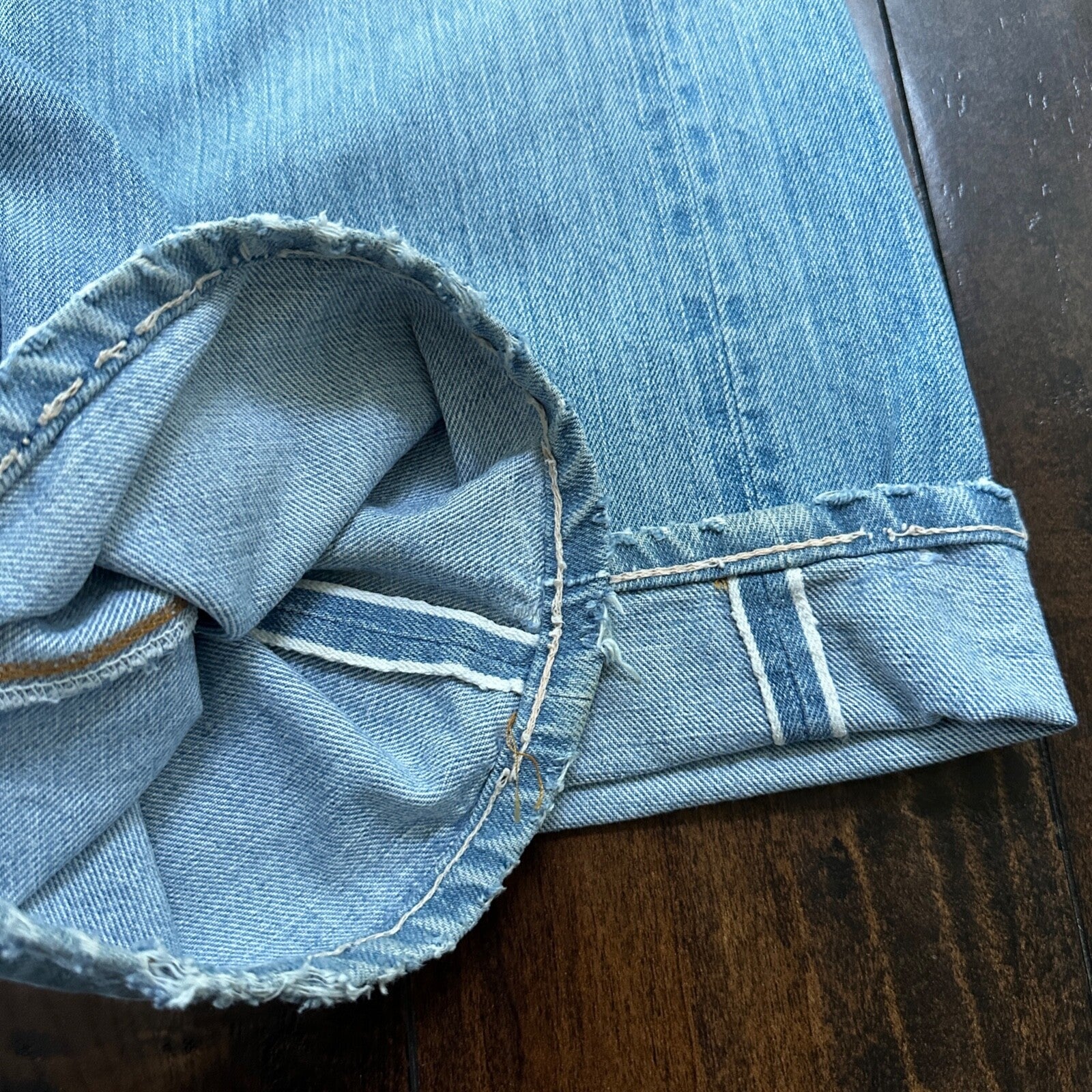 Vintage LEVIS 501XX Jeans Big E 1960s Denim Redline Selvedge 33x31 USA 60s 66