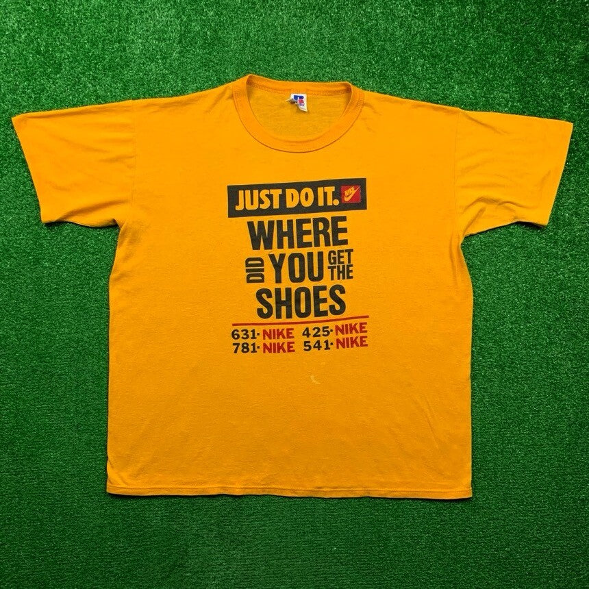 Nike Promo Texas Store Vintage T Shirt USA Rare Rap Music 80s Geisha Japan