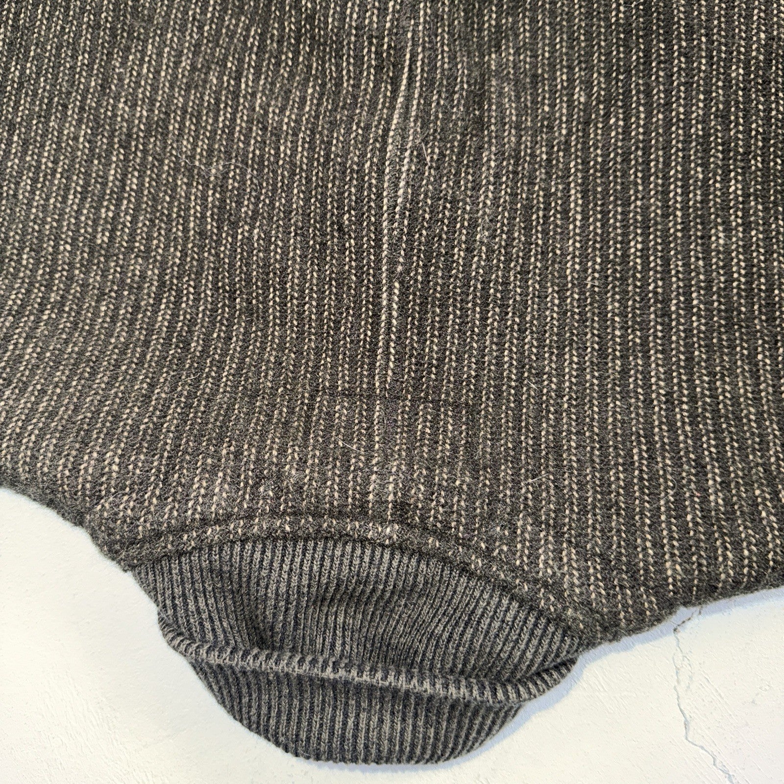 RRL Double RL Ralph Lauren Browns Beach Knit Jacket Black Gray Snap Size Small