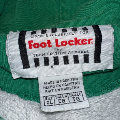 Oregon XL Vintage 90s Foot Locker Hoodie Sweatshirt Pullover Gray Athletic