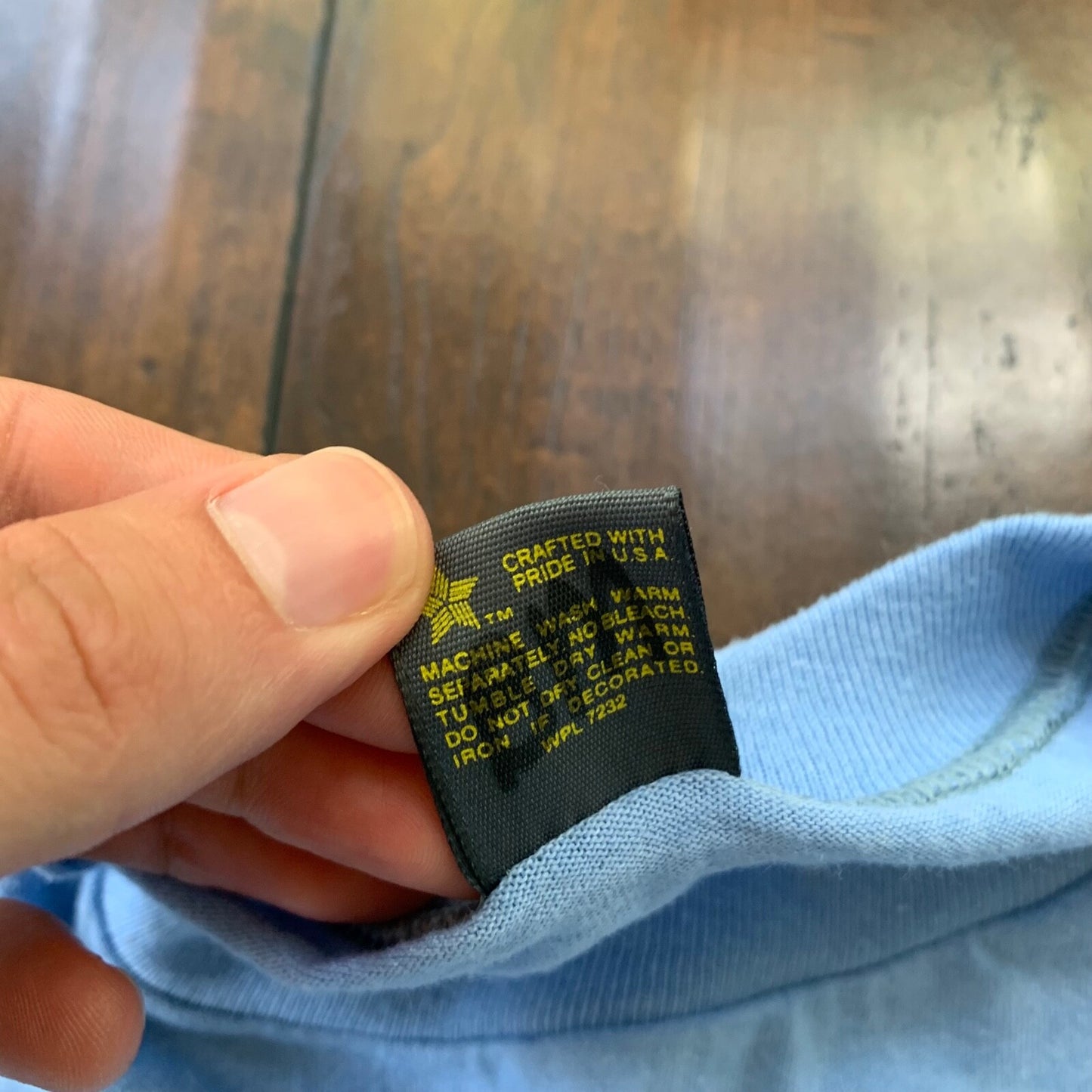 McMahon California Vintage T Shirt 1986 Blue 86 Coast Travel Reunion Palm Trees