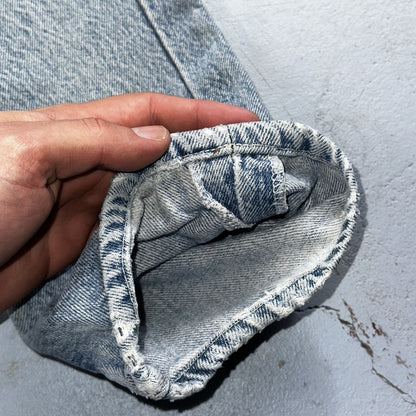 Levis 501 Vintage 80s USA XX Straight Leg Jeans 33x30 Altered Skinny Act 30x33