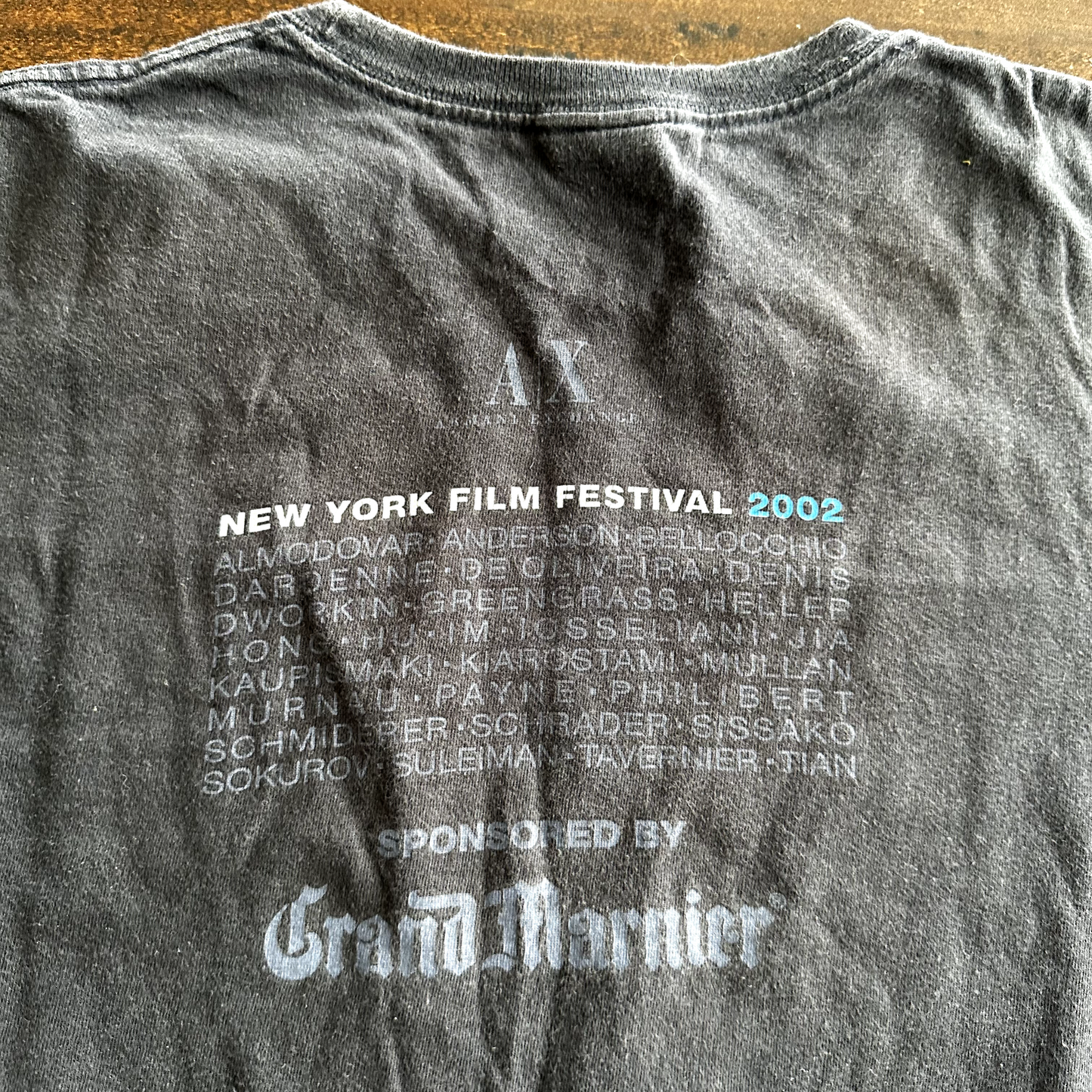 Armani Exchange 2002 Film Festival Vintage T Shirt New York City RARE Y2K USA