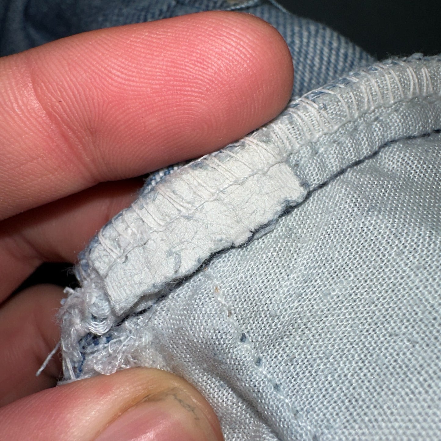 Levis 517 Vintage 80s USA Orange Tab Bootcut Flare Blue Jeans Talon Act 36x30