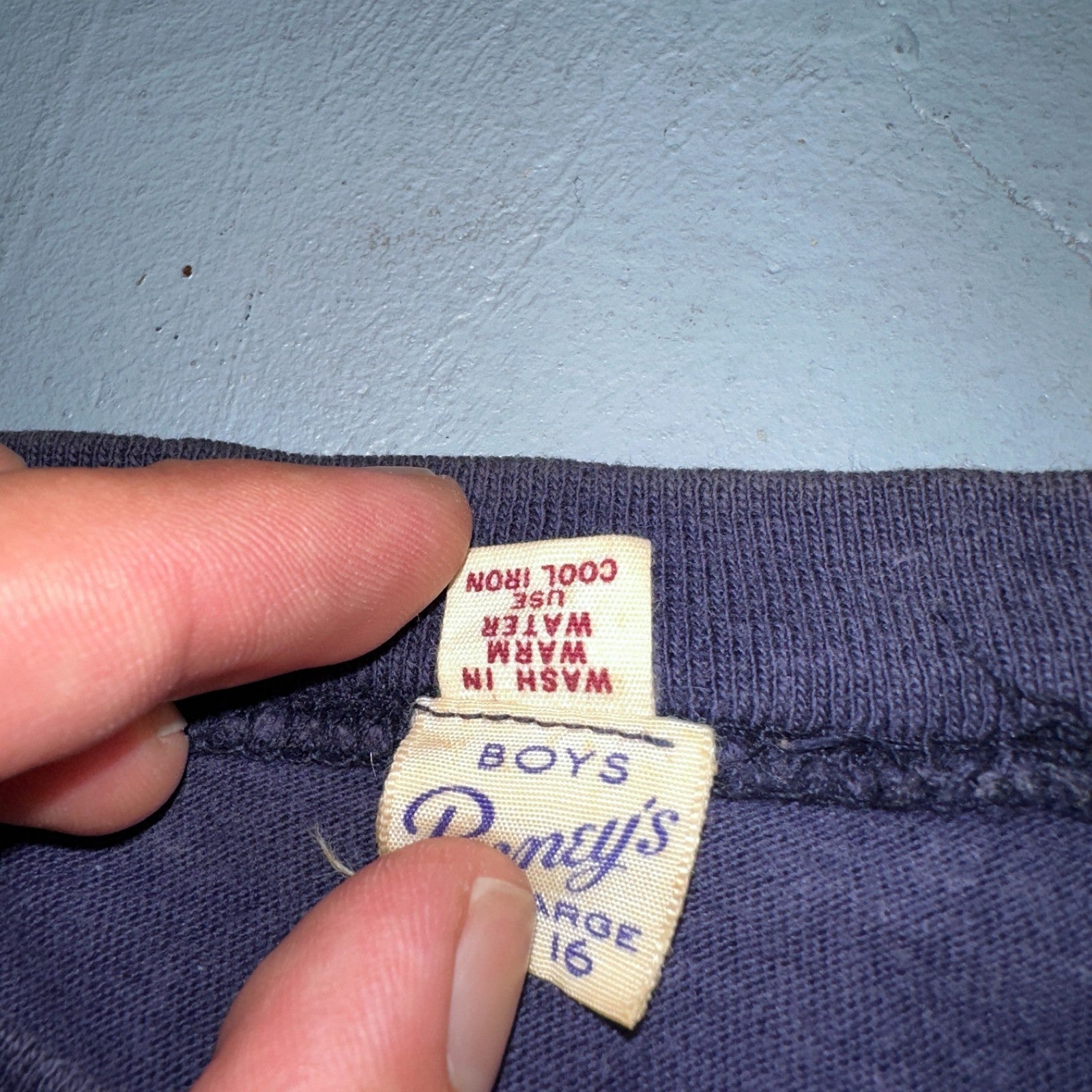 VTG Penneys Novelty Boys T Shirt Size 16 1950s Black Panther Rockabilly Sukajan