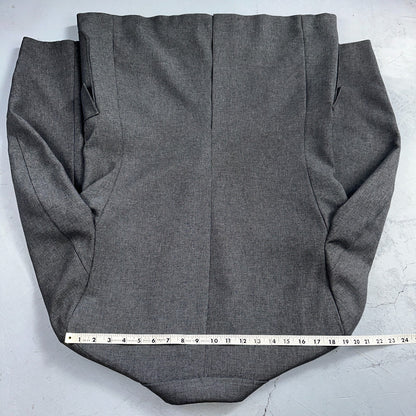 VTG Mens 2 PC Suit 44L Jacket Coat Vest Gray Levis Panatela Wool 80s