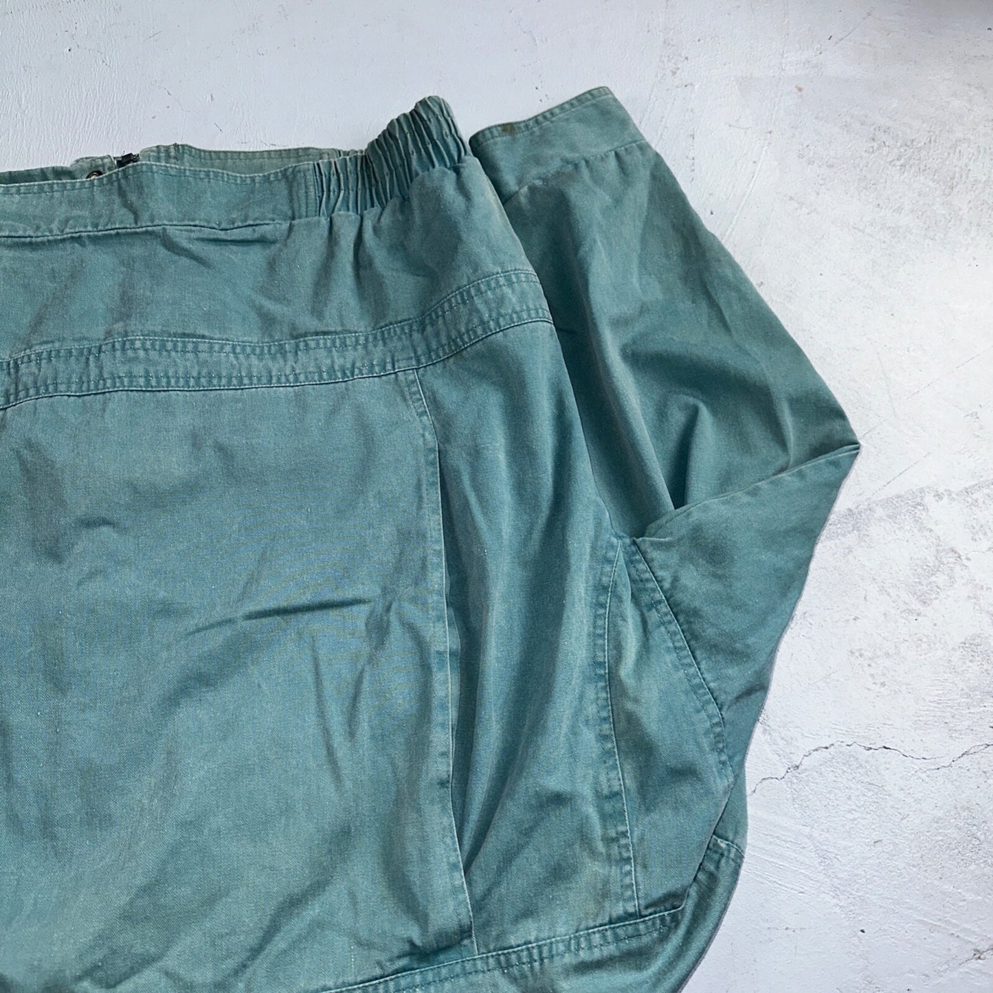 Vintage Teal Blue Tobruk Lined Jacket Men's Large 1980s 80s Bomber Simple Cool