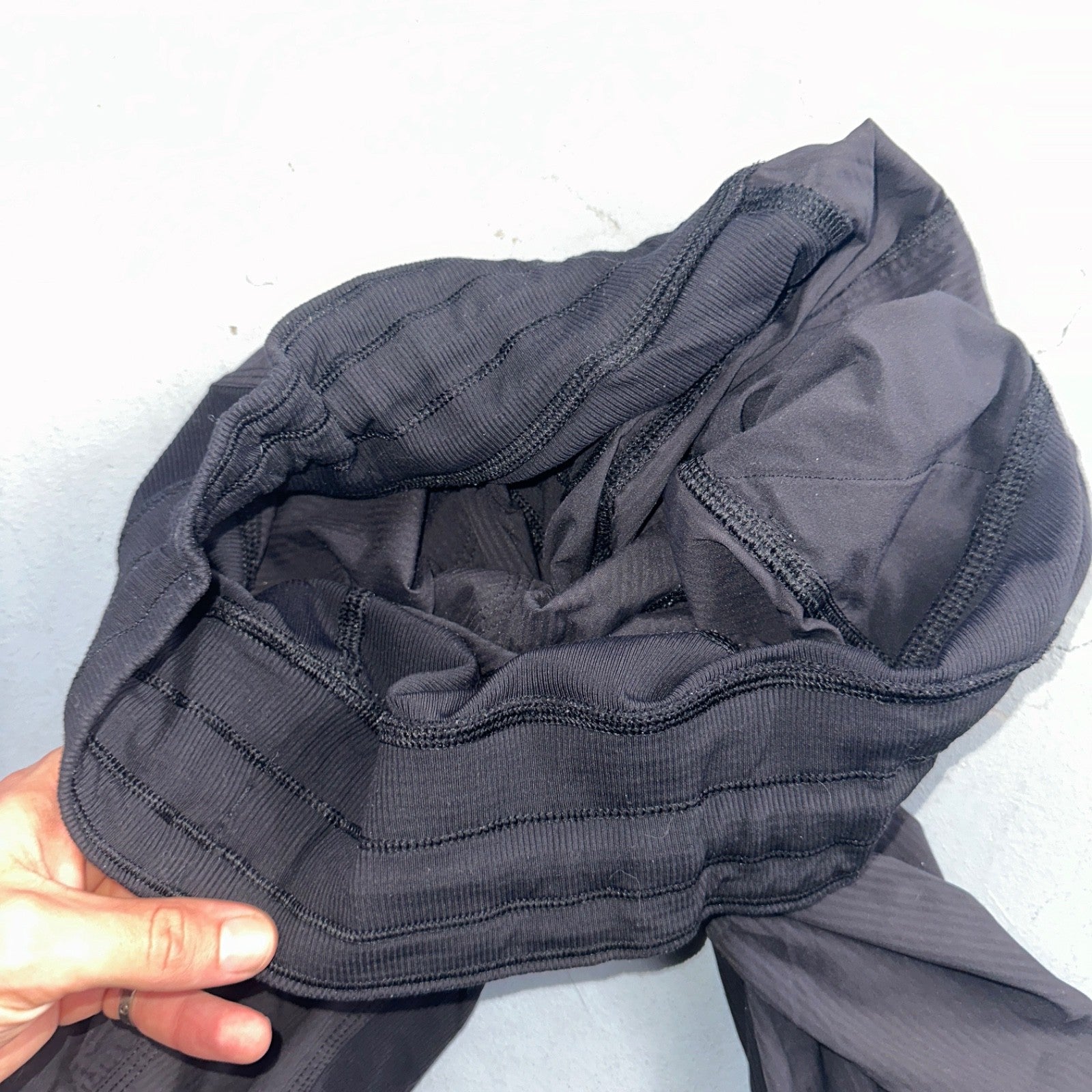 Lululemon Dance Studio Black Ruched Athletic Pants Unlined Women's Size Small