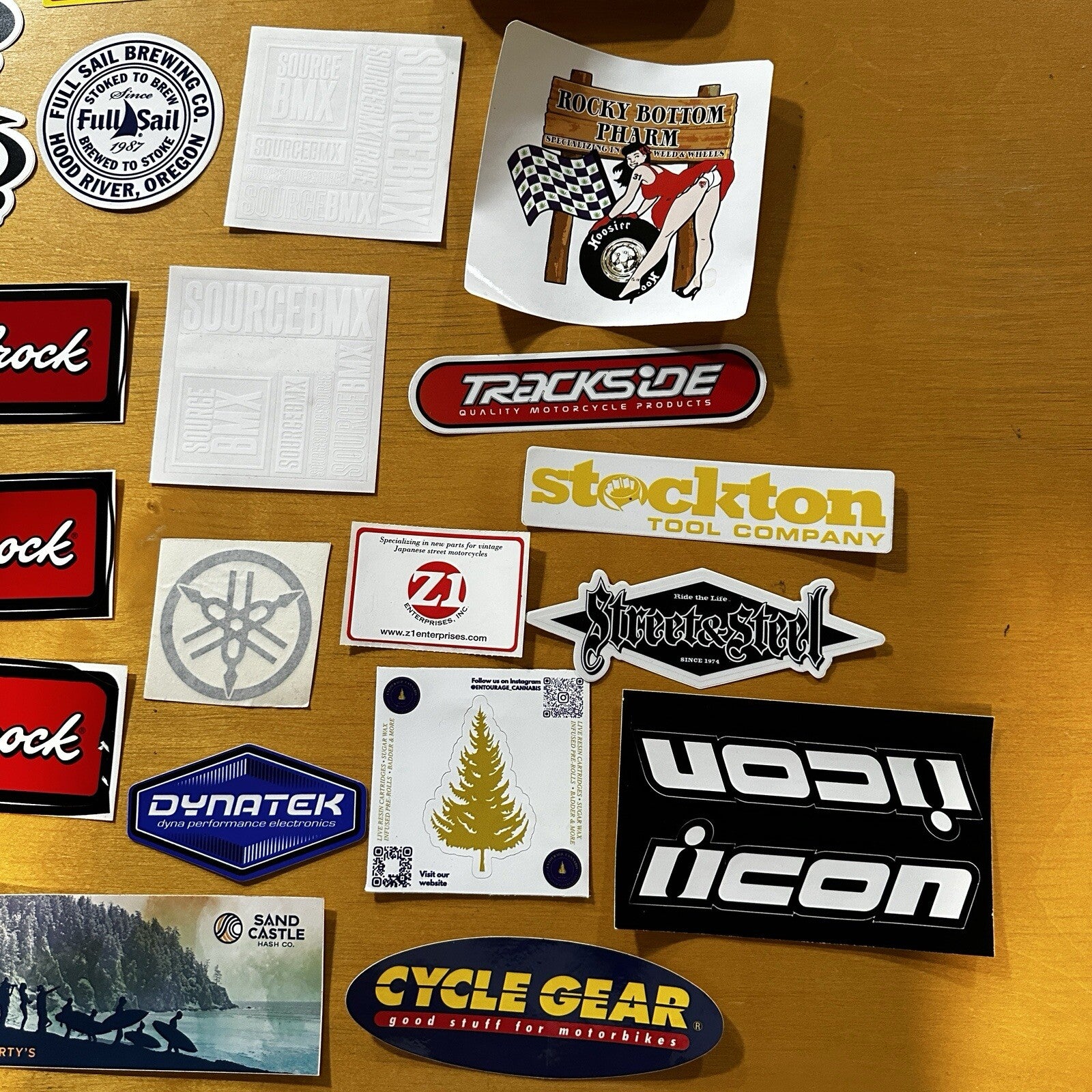 Sticker Lot Of 50! Racing Decal LSFEST NHRA Hotrod Offroad UTV Nascar Motorcycle