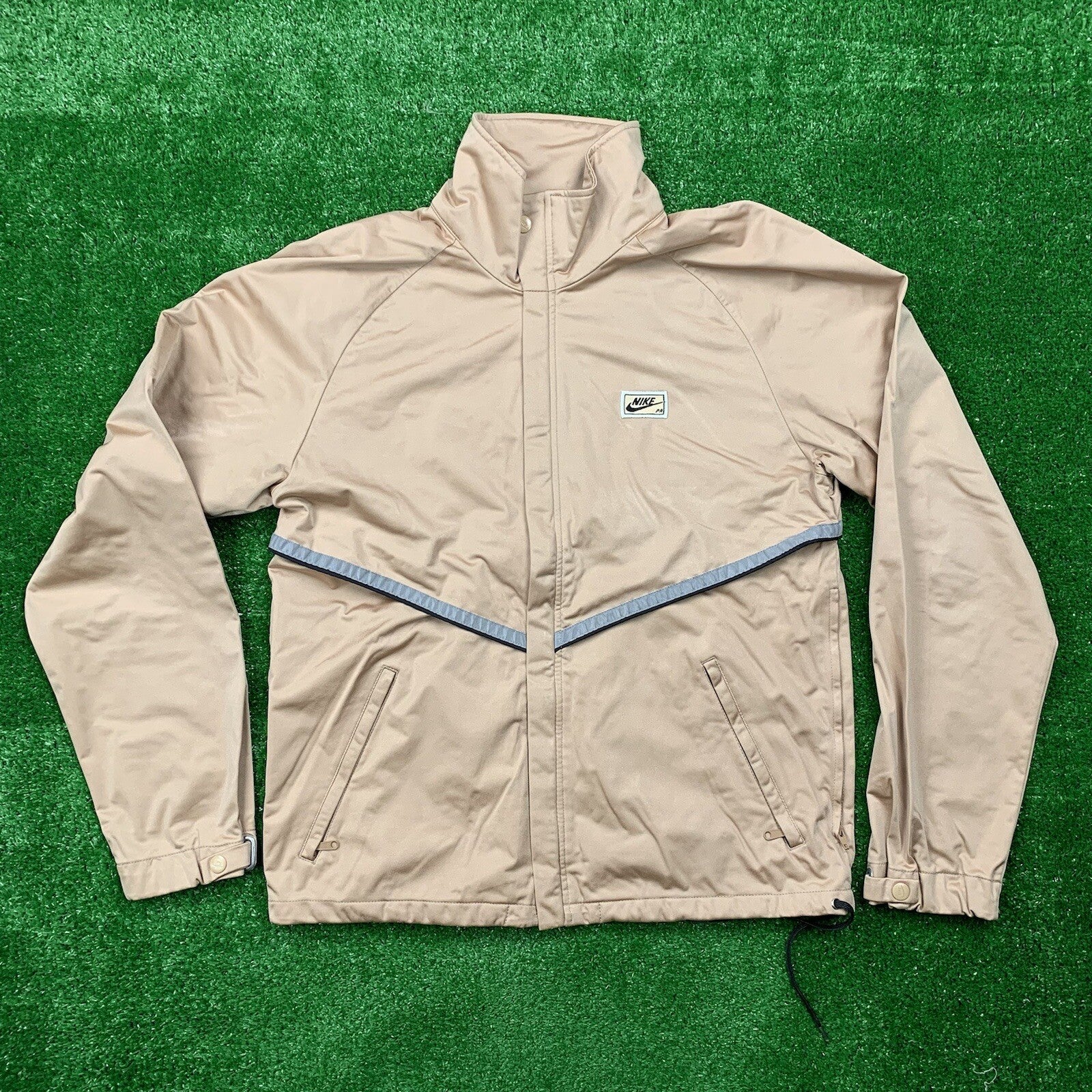 Vintage Nike PR Goretex Zip Up Pullover Windbreaker 80s Jacket Rain Pinwheel