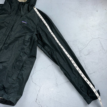 Patagonia Torrentshell Jacket Mens S Green H2No Hooded Hiking Outdoor Shell