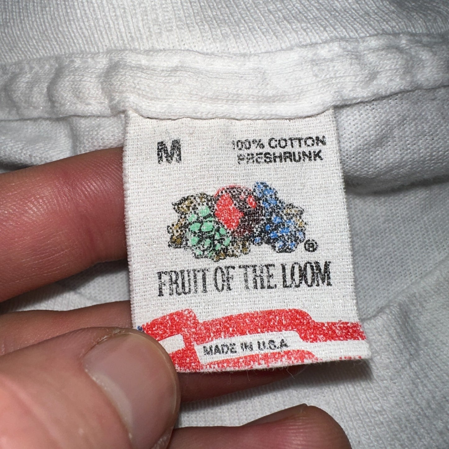 Fujitsu VTG T Shirt Asian FOTL America USA Camera Chinese Script Text Rap