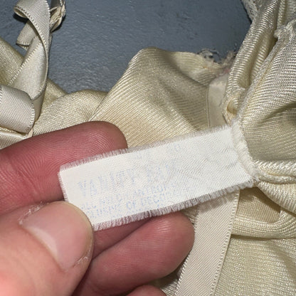 VTG Vanity Fair Lingerie Slip Dress Sleepwear Full Sweep Nightgown Lace Lot 2