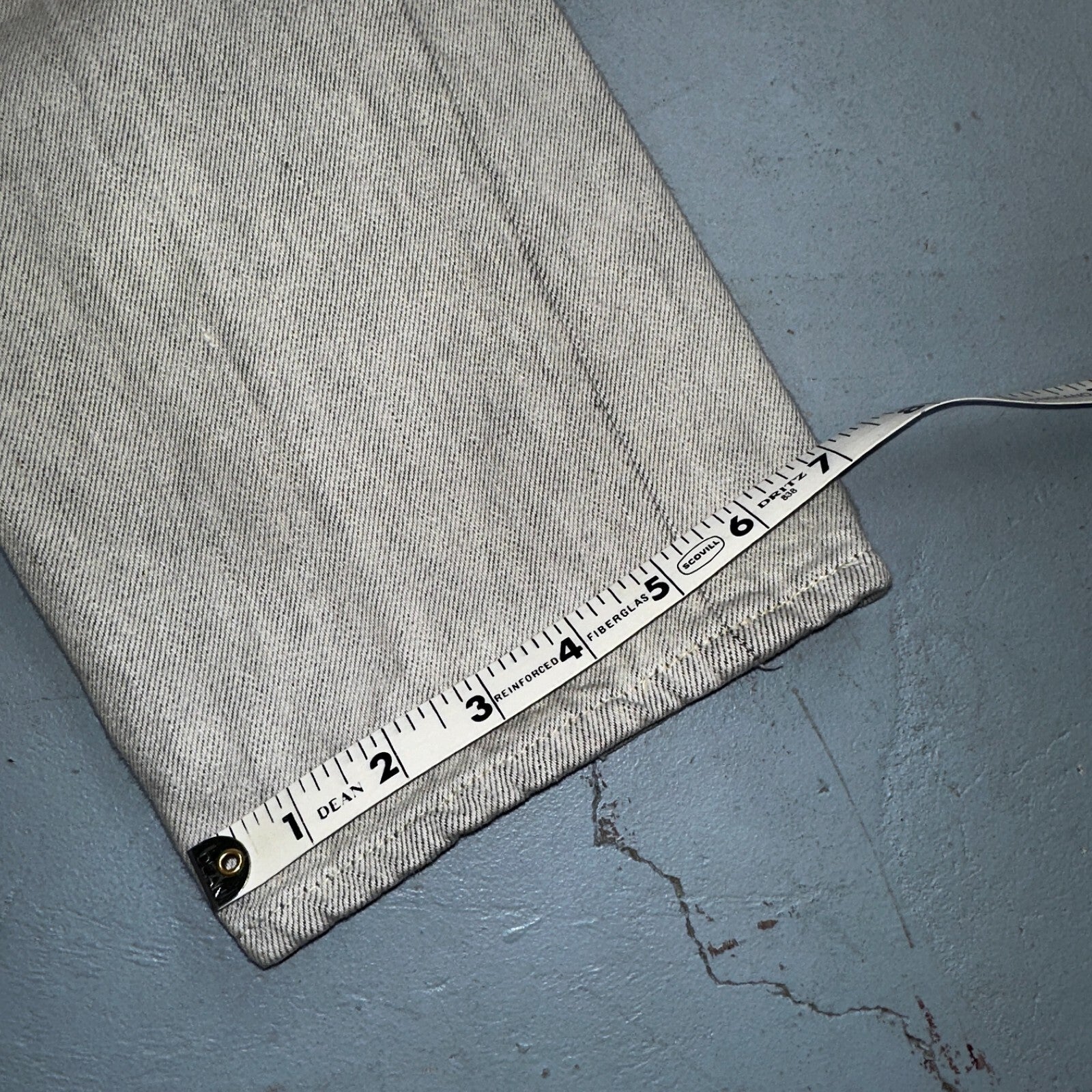 Levis 501 Vintage 80s USA XX Straight Leg Jeans Gray Light Wash 28x32 Act 27x31