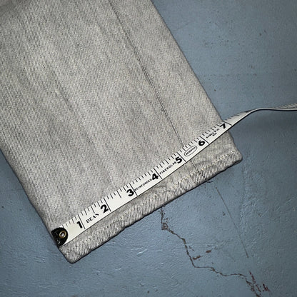 Levis 501 Vintage 80s USA XX Straight Leg Jeans Gray Light Wash 28x32 Act 27x31