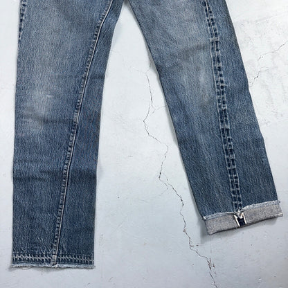 Levis 501 VTG 70s SS Redline Selvedge Jeans XX Med Wash 29x33 Act 26x29