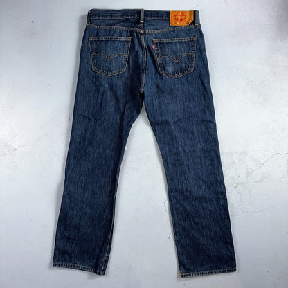 Levis 501 Vintage Y2K Egypt Straight Leg Jeans 36x32 Med Wash Act 36x30