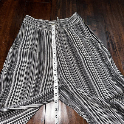 Vintage USA Rockabilly Womens Dress Pants 60s 70s Top Bottom Capri Striped 24x20