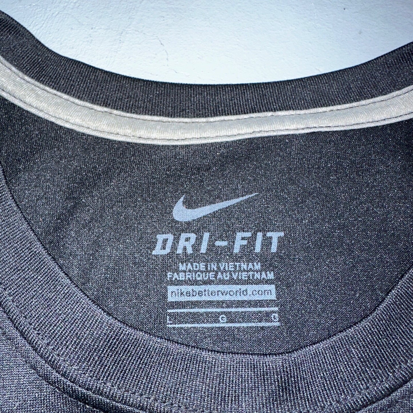 OSU Oregon State Nike Center Swoosh Dri Fit T Shirt Black Basic College Cool