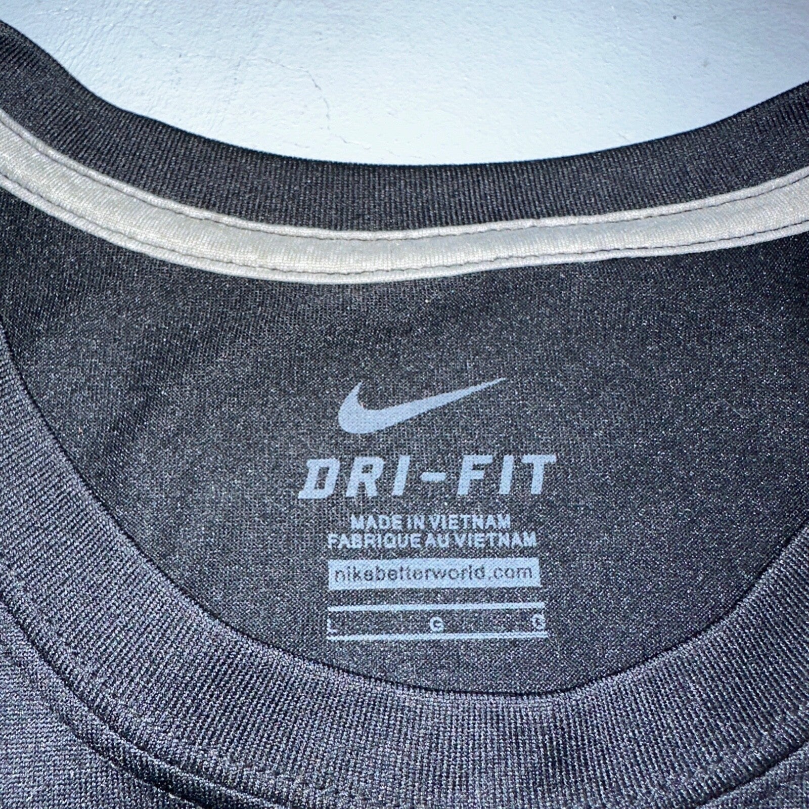 OSU Oregon State Nike Center Swoosh Dri Fit T Shirt Black Basic College Cool