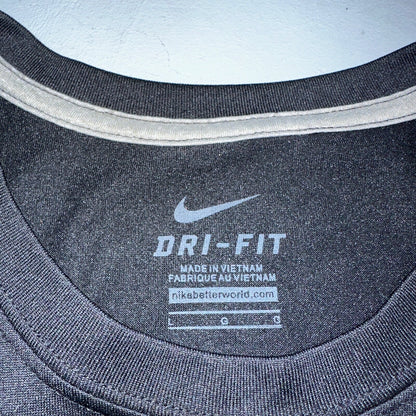 OSU Oregon State Nike Center Swoosh Dri Fit T Shirt Black Basic College Cool