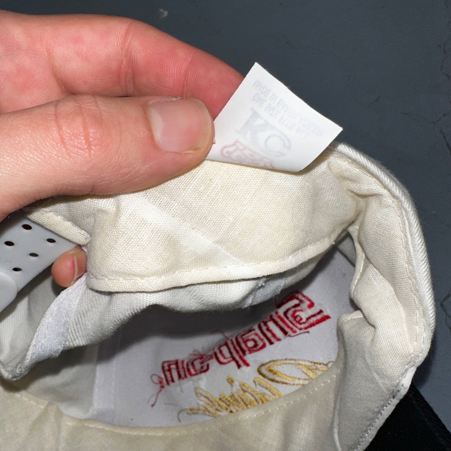 Snap On Racing White Black VTG Hat Cap Snapback Nascar Racing Cool Cars