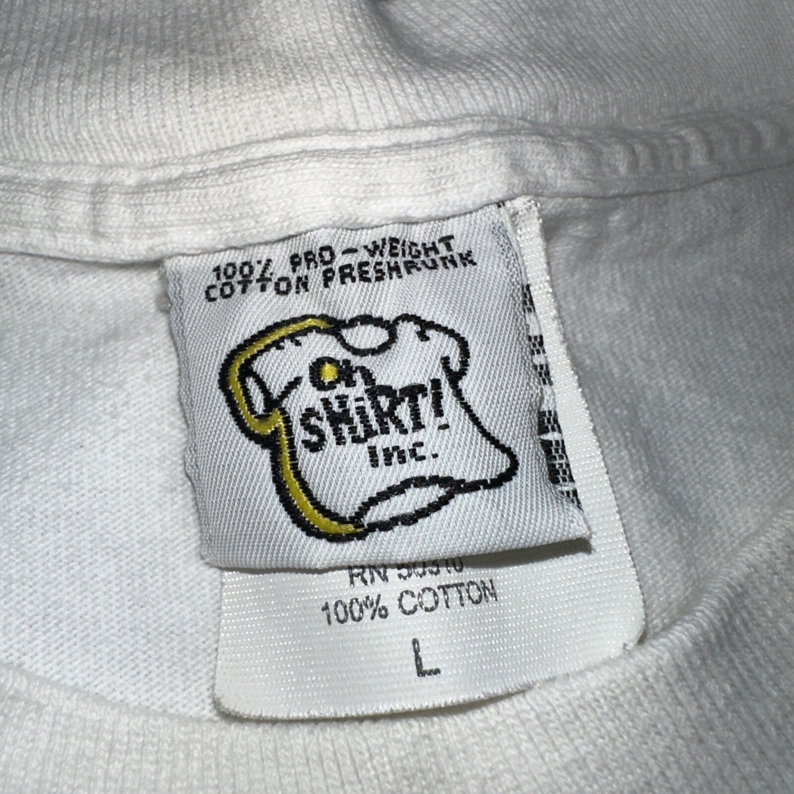 Circuit Breakers VTG T Shirt 90s Single Stitch Sun Electric Graphic Large White