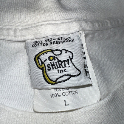 Circuit Breakers VTG T Shirt 90s Single Stitch Sun Electric Graphic Large White