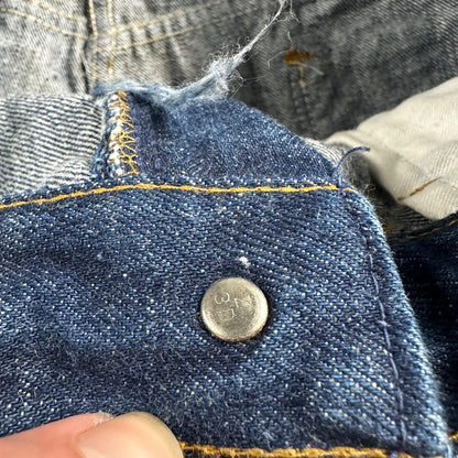 VTG 70s Sears Roebucks Jeans 34x30 Mens USA Rockabilly Dark Rockabilly Scovill