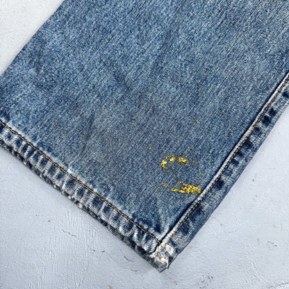 Levis 501 Vintage Y2K XX Straight Leg Jeans 90s Blue Med Wash 34x32 Act 31x31