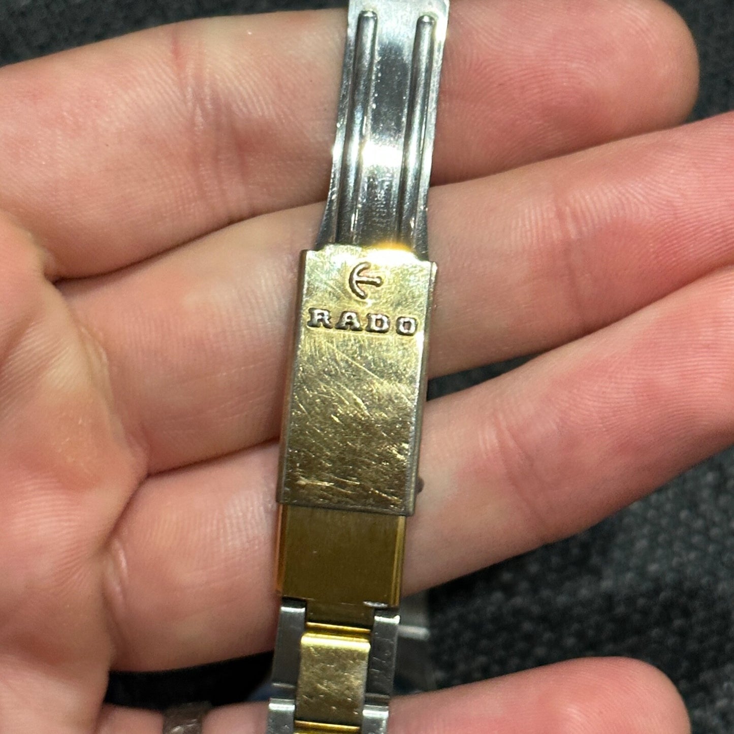 RARE RADO GOLDEN CITY Swiss Automatic Womens Watch c.1970s VTG Gold