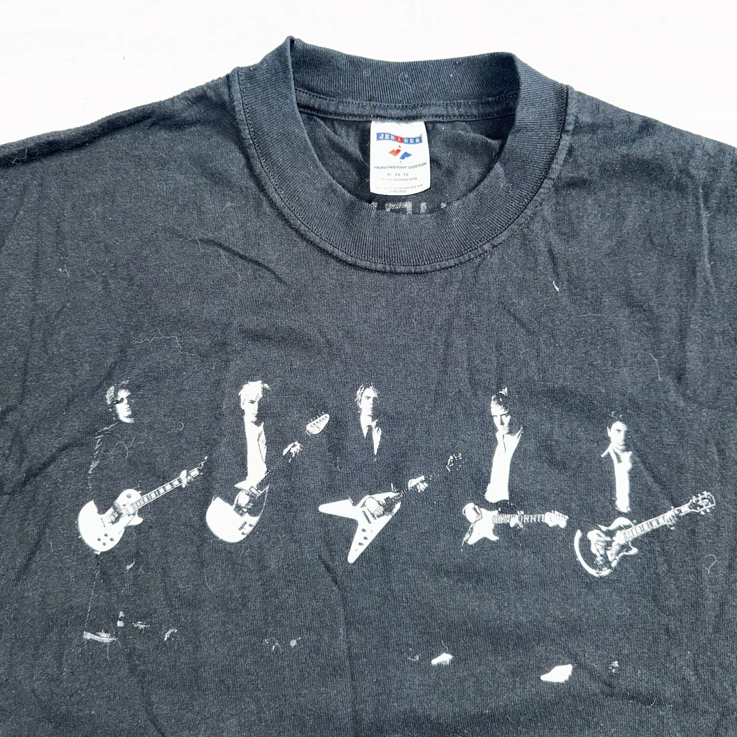 Duran Duran 2005 USA Tour Black VTG T Shirt Y2K Music Band Promo Concert Dance