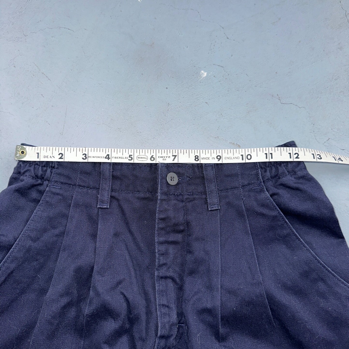 Lee Relaxed Fit Jeans Women's Size 6 Navy Straight Denim Y2K Work Wear