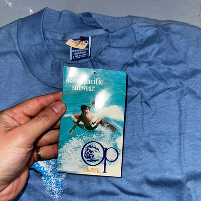 Ocean Pacific Sunwear NWT Tags Attached VTG T Shirt 80s Surf Surfer Hawaii L