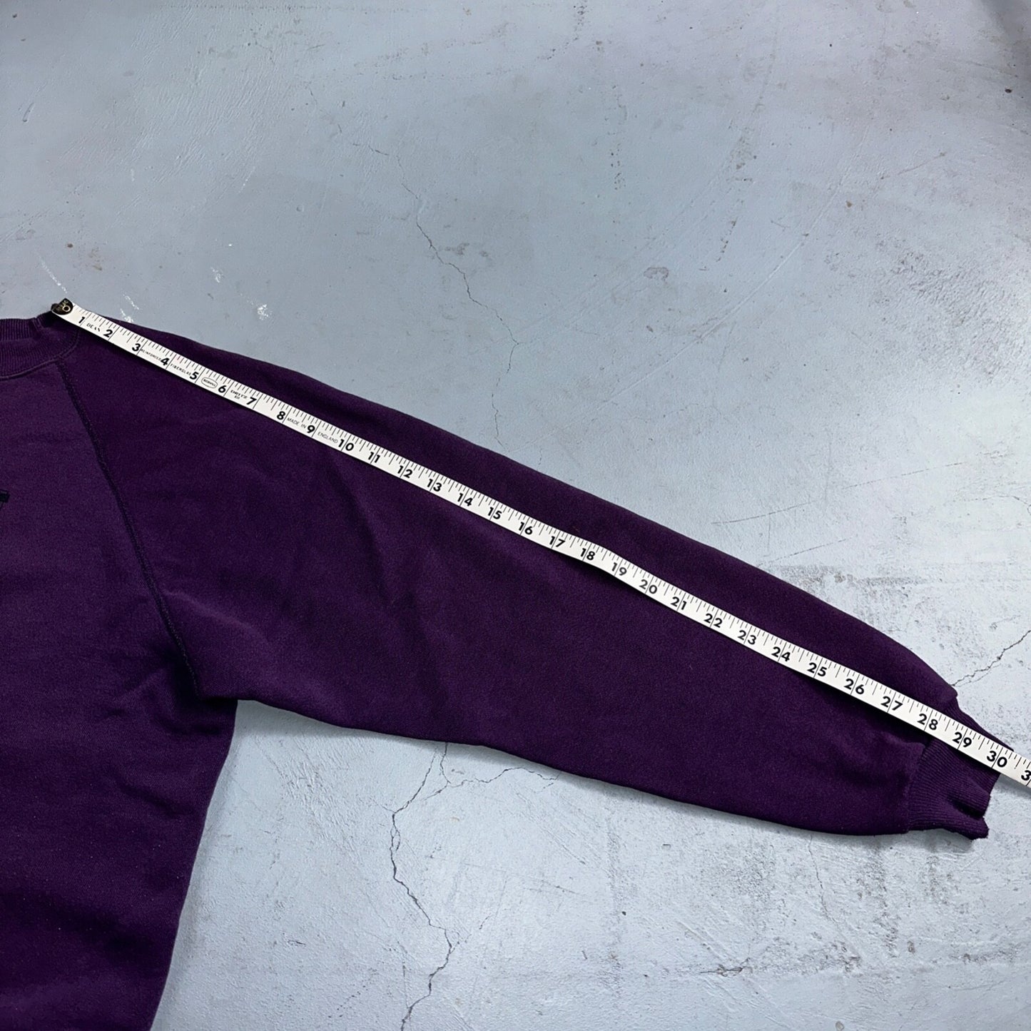 Oregon Flowers Art Painting VTG 90s Crewneck Sweatshirt 1990s Purple XL Hanes