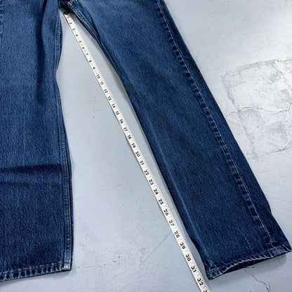 Levis 501 Vintage 90s XX Straight Leg Mexico Jeans 31x36 Dark Wash Act 29x32