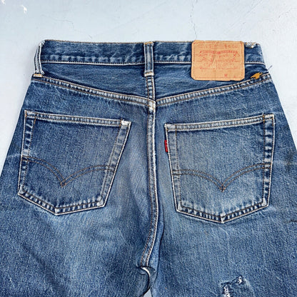 Levis 501 Big E Vintage 60s Redline Selvedge USA XX 1960s Jeans Skinny Act 26x23