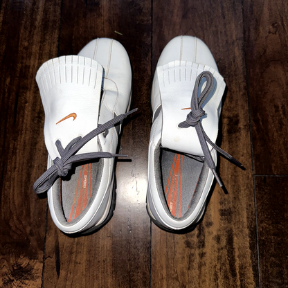 Womens Nike Sport Performance Golf Shoes Size 7 Spikes White VTG Y2K 309896-181