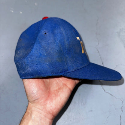 VTG 80s Richardson Player Philadelphia 76ers Script Snapback Hat Rare Cap