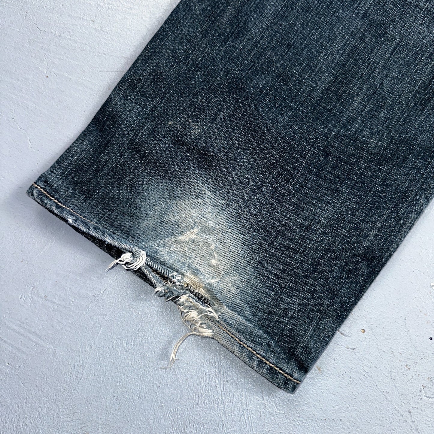 Levis 501 Y2K XX Straight Leg Jeans Blue VTG Med Wash 36x32 Act 36x31