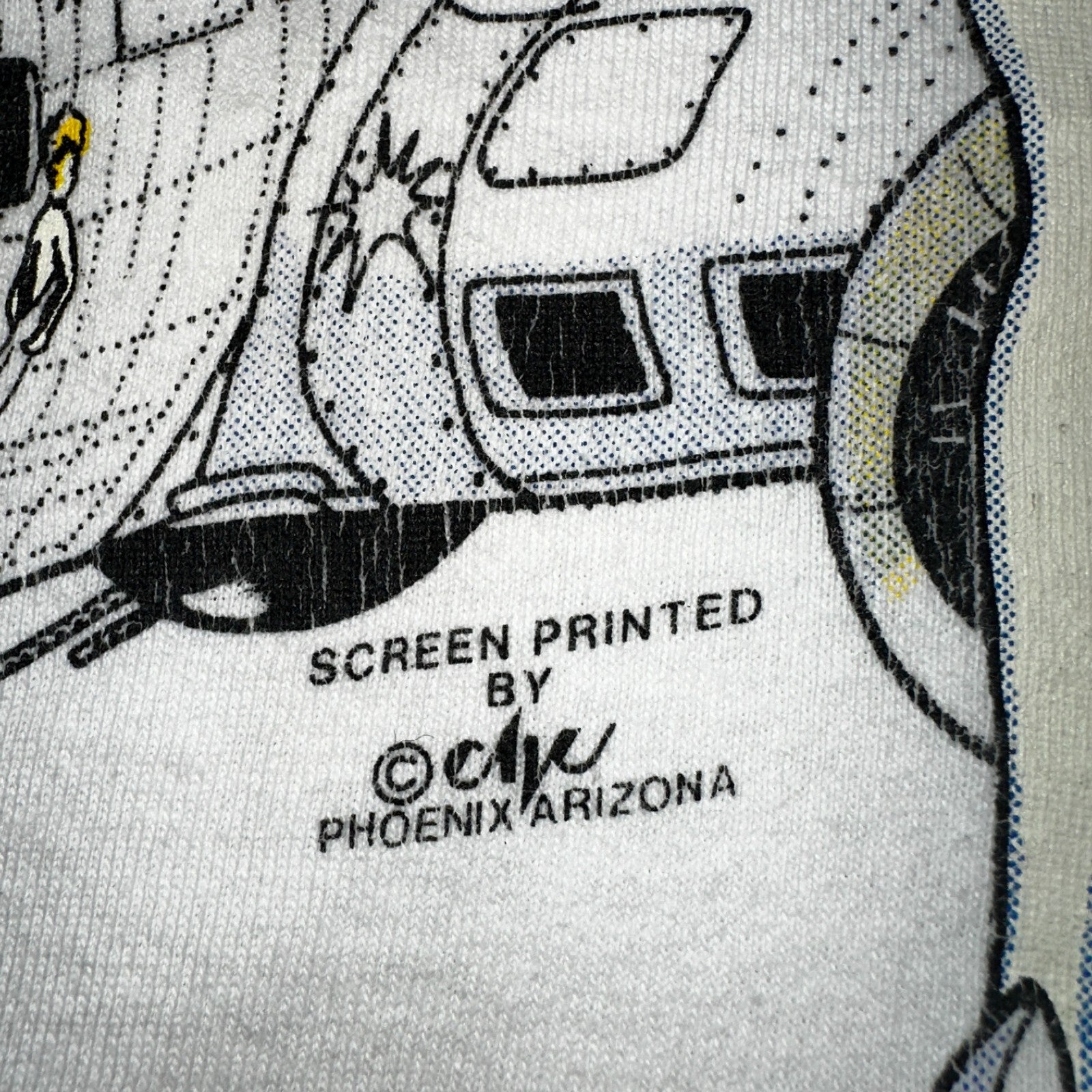 Vintage Arizona Wing Caf Ghost Squadron Sentimental Journey T-Shirt Size XL