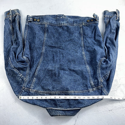 Vintage Lee Denim Jacket 40 M Western Bike Ride Cowboy Ranch Farm 153438 Jean