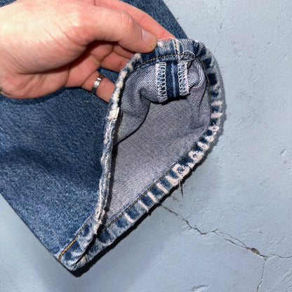 Levis 501 Vintage Y2K Europe Straight Leg Jeans 32x32 90s Med Wash Act 32x31