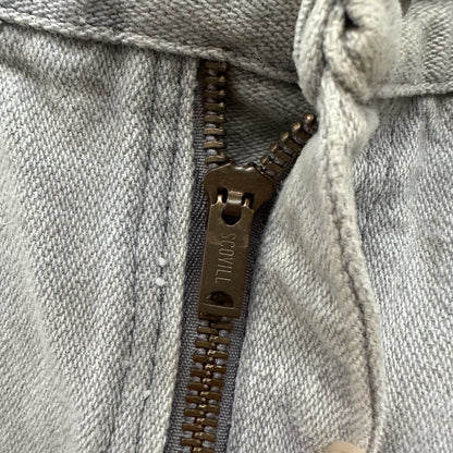 Vtg Wrangler COWBOY Jeans Womens 9 27x29 Gray Denim 13MGYG Pants USA 70s Scovill